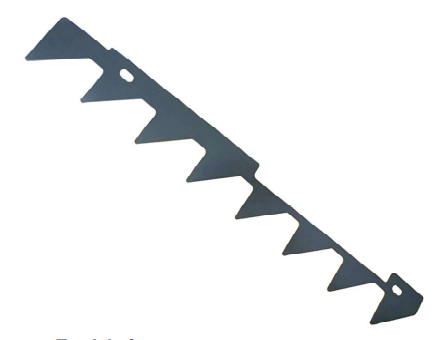 conveyor teeth left w3 5d 01d 01 03 18