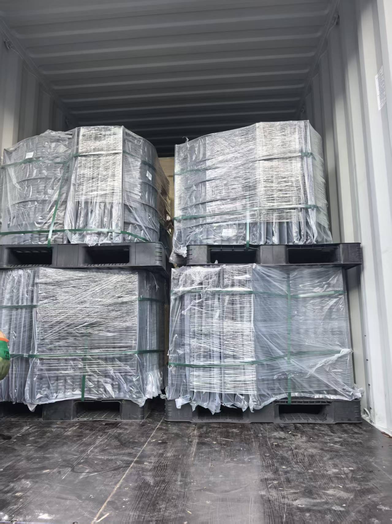 Spare parts ready for shipment - harvester augers and rollers